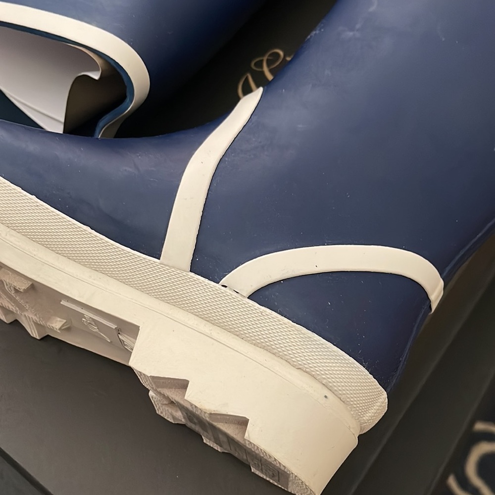 J.Crew Tall lug-sole rain boots BA185 - Picture 3 of 8
